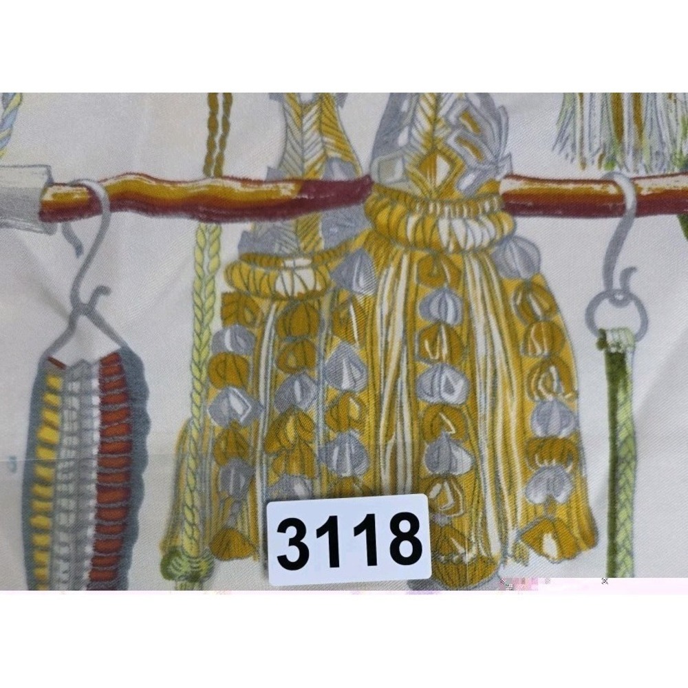 Hermes Silk Scarf: Passementerie - Picture 9 of 9